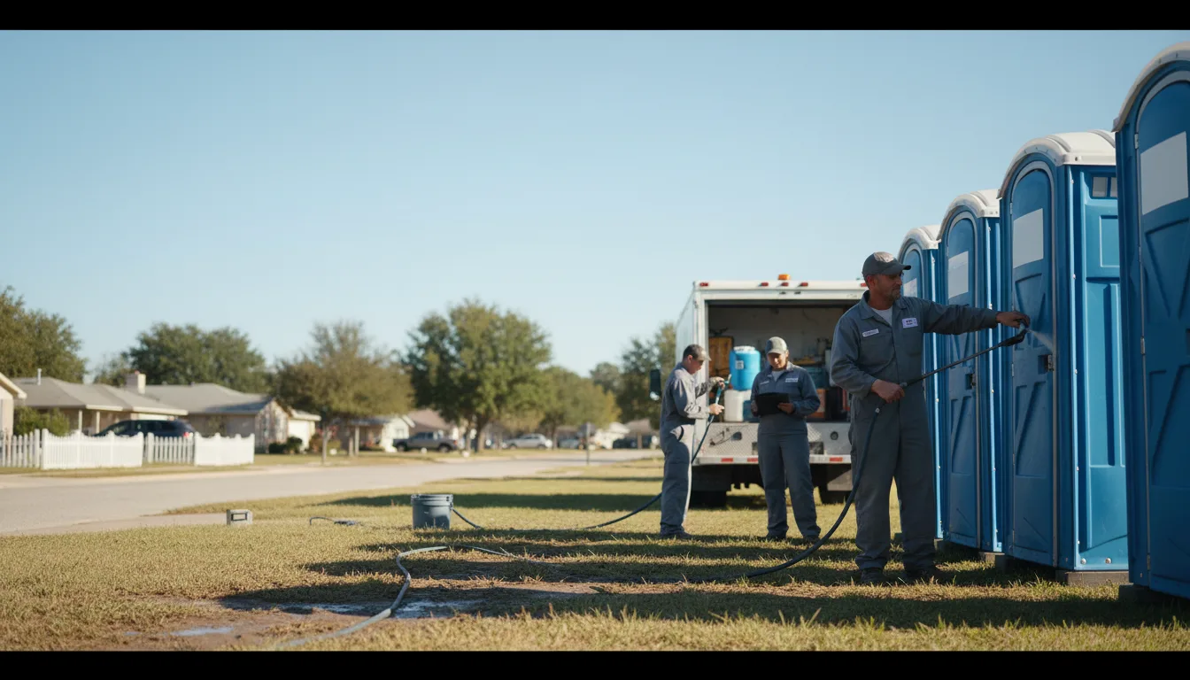 Long-Term Portable Toilet Rental in Henrietta, TX near me